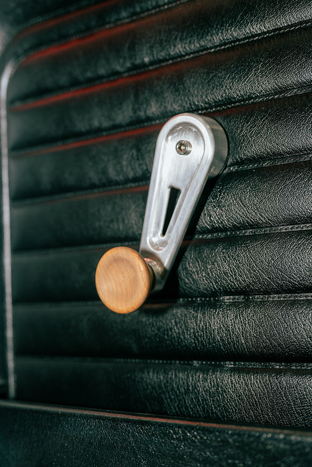 E30 Billet Window Crank with Wood Knob (Set)
