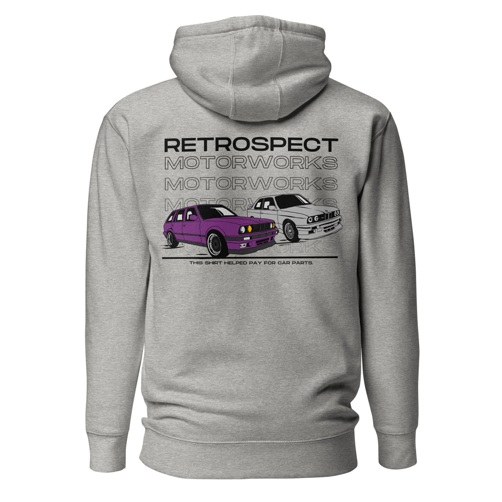 E30 Autoersatzteile Kapuzenpullover